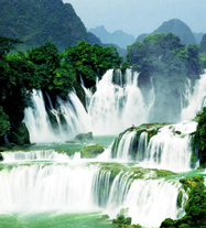 德天瀑布游覽圖 南寧德天瀑布旅游 德天瀑布導(dǎo)游圖 