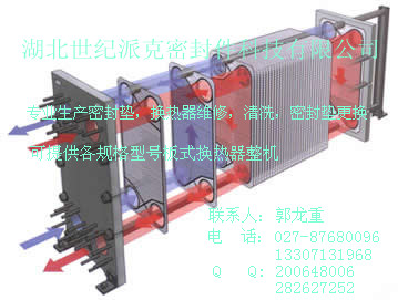 板式換熱器清洗-維修\密封墊更換/板片更換-