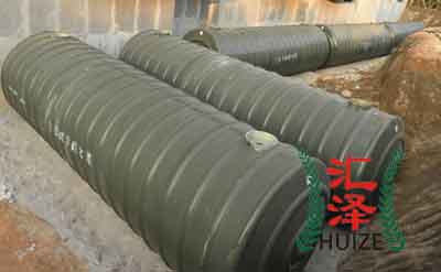 供應重慶螺紋玻璃鋼化糞池-大型整體隔油池設(shè)計--河南匯澤