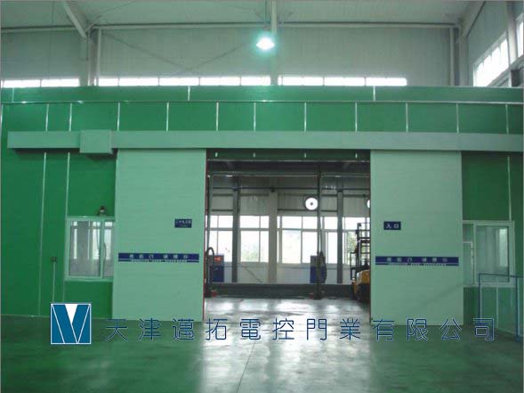 天津快速卷簾門天津西青開發(fā)區(qū)電動保溫平移門，天津邁拓保溫門工業(yè)提升門