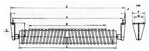 供應(yīng)皮帶輸送機(jī)托輥，普通托輥，螺旋托輥生產(chǎn)，平行托輥