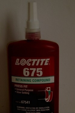 2012龍年{qg}，樂(lè)泰675膠水，loctite675