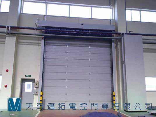 天津快速卷簾門邁拓門業批發天津工業車間門，MAXTOR庫房升降門,工業滑升門工業提升門