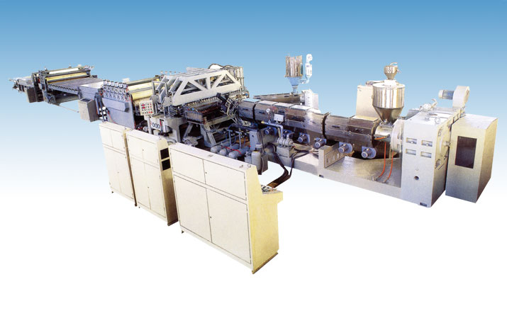 供應PC、PE、PP中空格子板生產線/PP 板材機械/成坤塑機13864817778