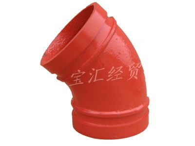 濰坊寶匯經(jīng)貿長期供應溝槽式管件，溝槽管件，管道連接件
