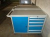 鉗工工作臺，帶工具柜工作臺，帶工具架工作臺