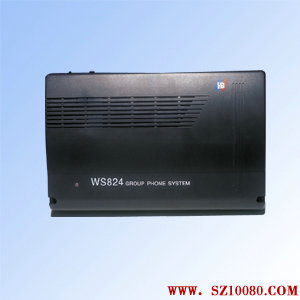國威電話交換機WS824 程控電話交換機 電話交換機安裝1