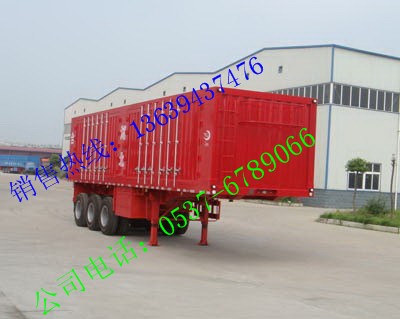 半掛車廂式半掛車，半掛車