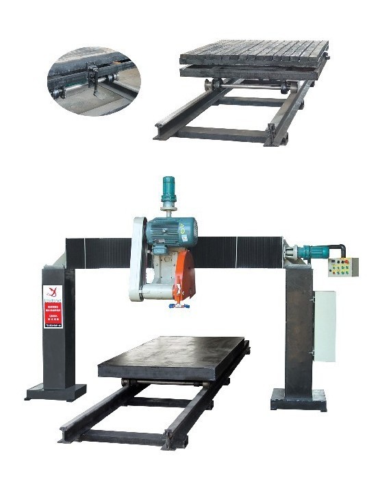 煙臺花崗石單頭橋式切機,萊東石材機械