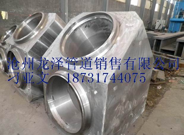 鹽山厚壁Y型三通,厚壁Y型三通,碳鋼Y型三通,16mn小口徑鍛制三通