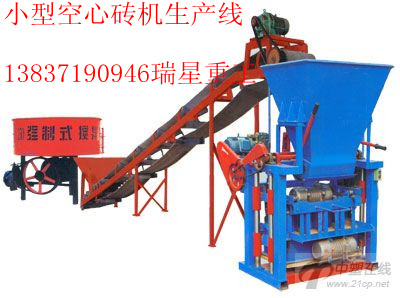 工業(yè)廢渣半自動打磚機(jī) 中小型砌塊成型機(jī)生產(chǎn)線