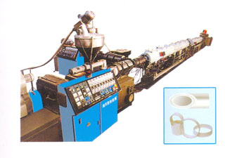 青島海天一塑機--塑料管材生產(chǎn)設備，包覆管材擠出機等機械設備