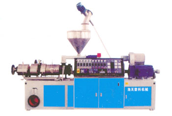 青島海天一塑機--主營塑料管材設備，HDPE預應力管生產線