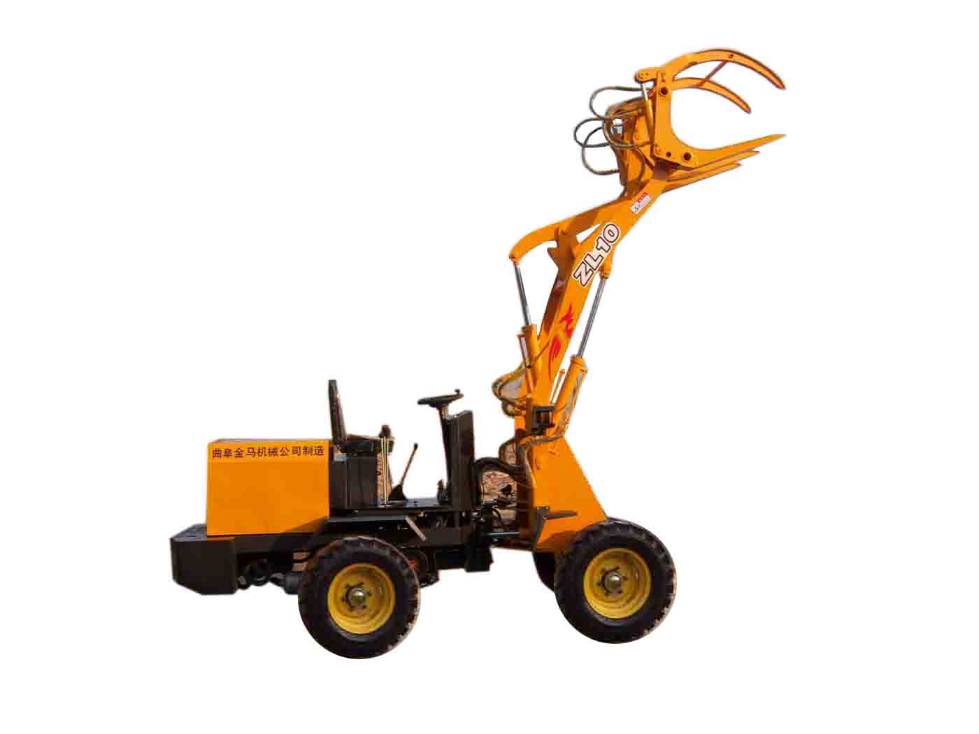 廠家直銷優(yōu)質(zhì){gx}小型抓草機(jī)、抓木機(jī) 優(yōu)質(zhì)生產(chǎn)廠家-金馬公司ZL10D型抓草機(jī)