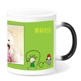 北京變色杯子批發 印照片杯子定制 馬克杯批發參加