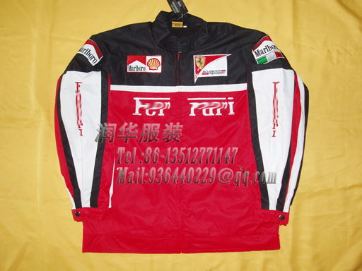 訂做訂做賽車服Makes the F1 vehicle race clothi garment 廠家