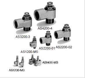 日本SMC速度控制閥/AS1系列SMC