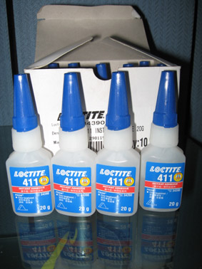 樂泰411膠水，loctite411