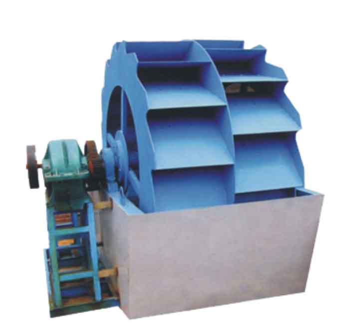 輪斗洗砂機，{gx}輪式洗砂機、輪式洗砂機、13663852715-河南豫華廠家直銷