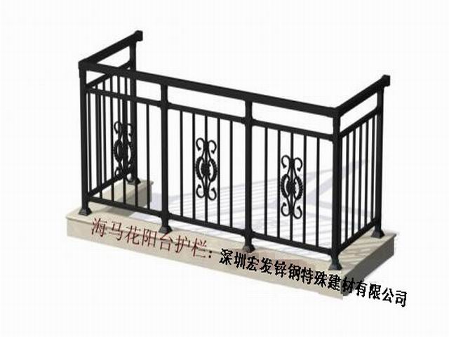 鋅鋼陽臺護欄|鐵藝陽臺欄桿|玻璃陽臺欄桿|熱鍍鋅陽臺護欄