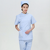 北京貼牌加肥白大褂廠家|2012白衣天使衣服定做|2012滌棉圓領衫直銷|路易凱華病號服