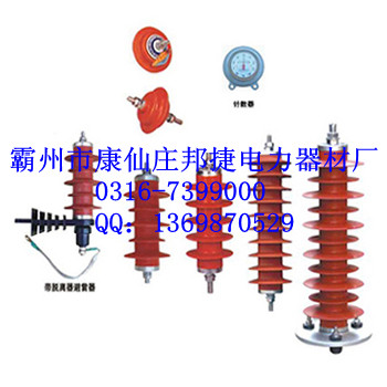 HY5WZ-10/27硅橡胶氧化锌避雷器，避雷器