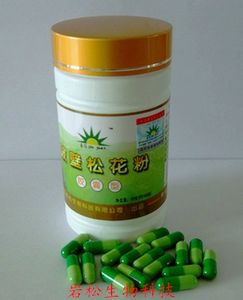 供应松花粉胶囊 松花粉 无糖松花粉 美容食品 护肝食品 促进消化 均衡营养 faka