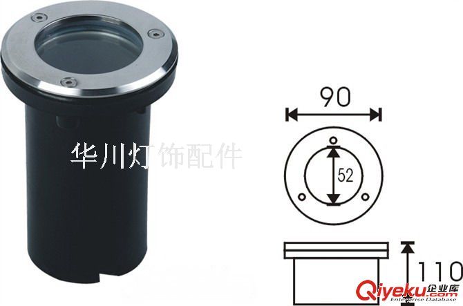 圓形地埋燈 加件地埋燈原始圖片2