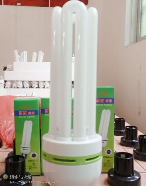 大螺旋節(jié)能燈 賢達照明原始圖片3
