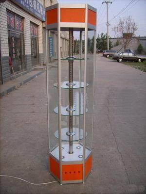 深圳展示柜 精品展示柜 旋轉(zhuǎn)展柜 搖擺展架原始圖片3