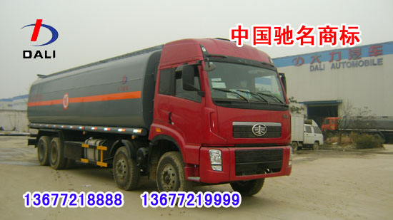 解放前四后八油罐車 解放前四后八運油車 解放四軸油罐車