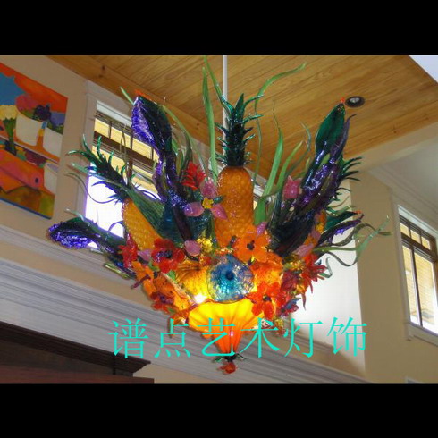 現代裝飾藝術玻璃吊燈原始圖片2