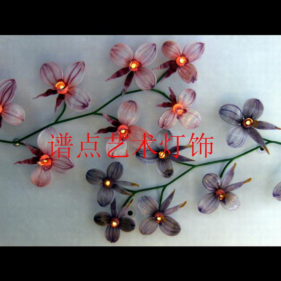 吹制藝術玻璃吊燈原始圖片3
