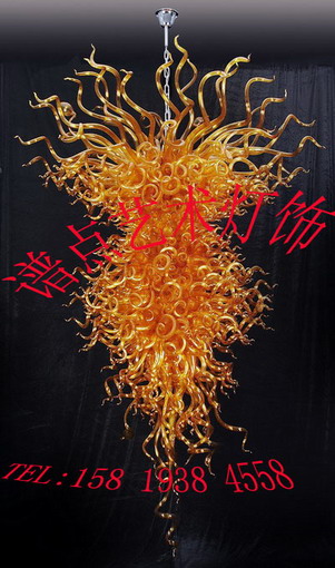 現代藝術玻璃吊燈