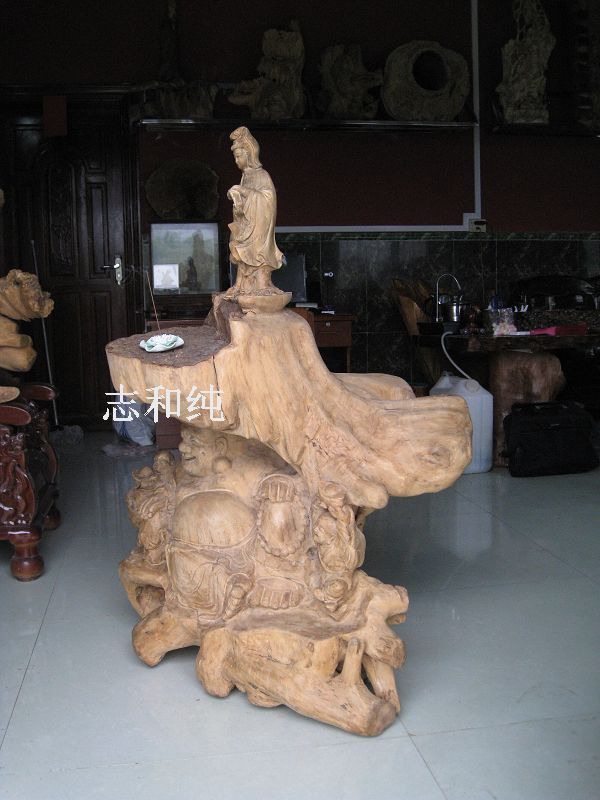 沉香根雕原始圖片2