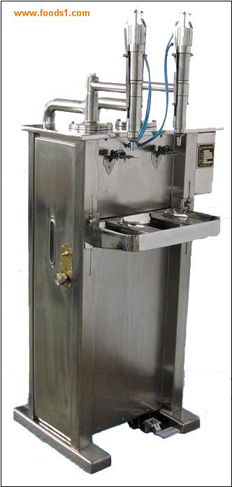 QSG 氣動(dòng)雙頭灌裝機(jī)