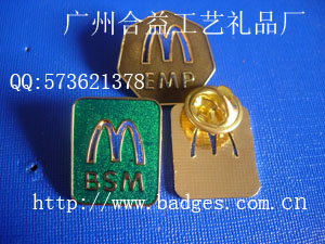 麥當勞徽章、金屬徽章、金屬紀念章