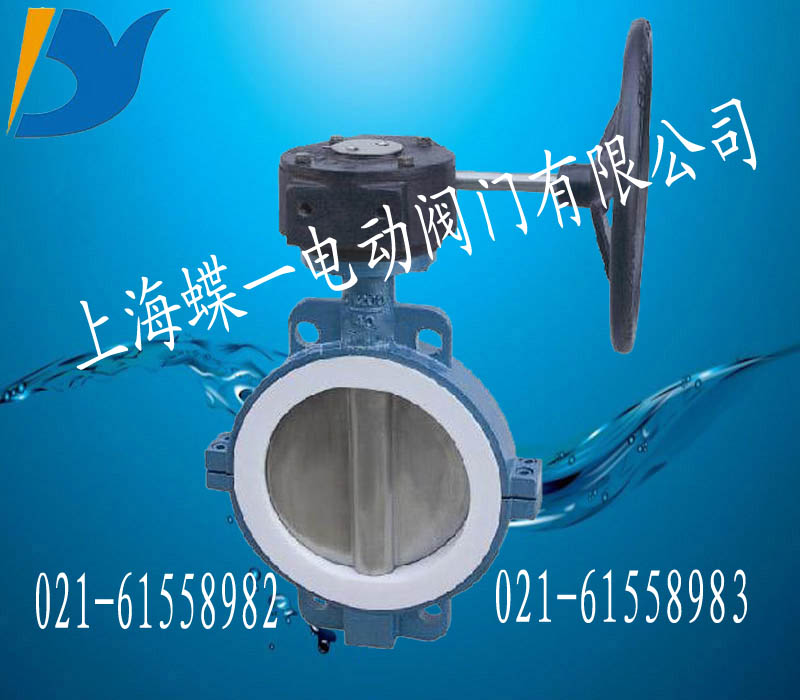 軟密封蝸輪蝶閥