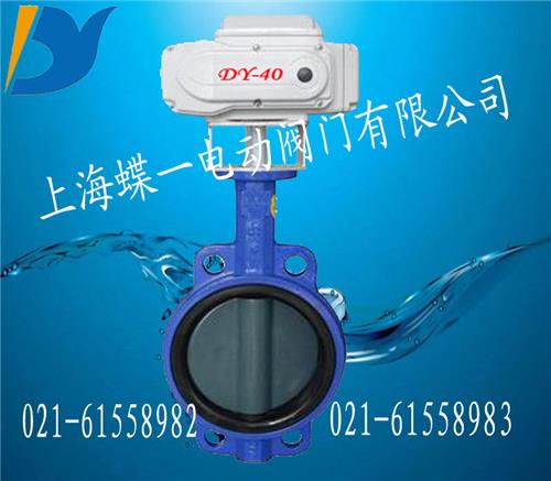 精小型电动蝶阀，DY精小型电动对夹蝶阀
