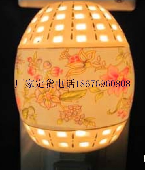 瓷香薰小夜燈廠 香薰小夜燈廠 雕刻香薰小夜燈廠 LED小夜燈廠 七彩小夜燈廠