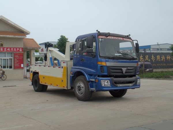 福田重型連體清障車，拖吊清障車，施救車，道路救援車13647294449