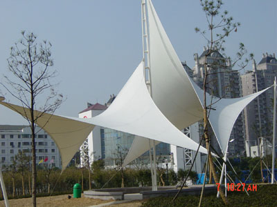 供應(yīng)徐州市 邳州市 新沂市 銅山縣 睢寧縣 沛縣 豐縣膜結(jié)構(gòu)，張拉膜，停車棚，拉膜亭，車棚原始圖片2