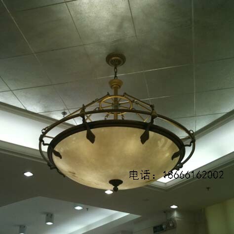 透光石吊頂 組合式透光石云石吊燈 透光石材質(zhì)