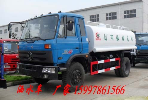 8噸東風(fēng)尖頭城市保潔車|8噸園林綠化灑水車全國{zd1}價銷售