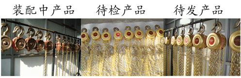 防爆手拉葫蘆及滑車（國家專利產品）