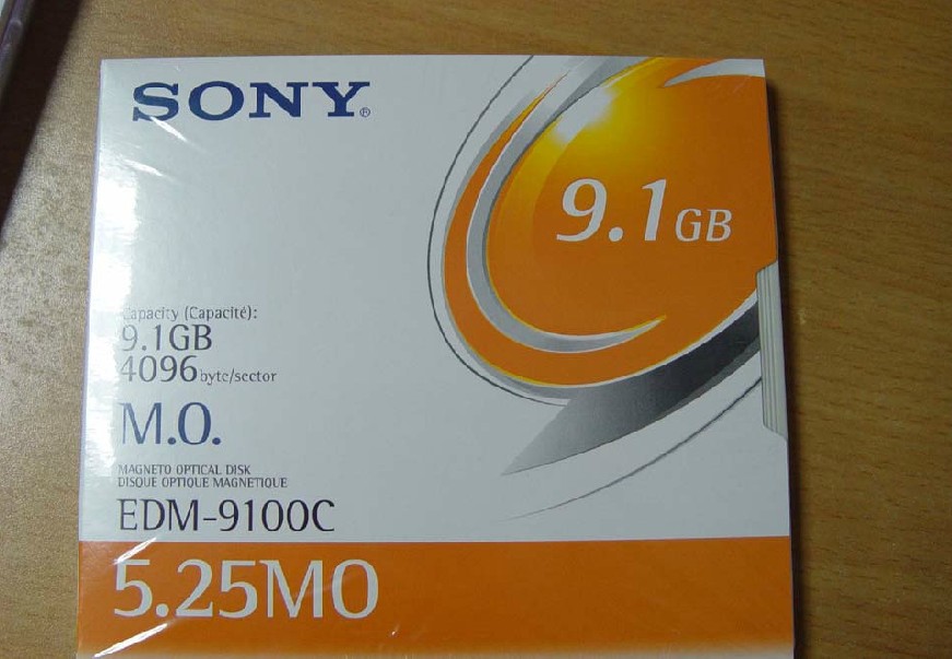 MO光盤9.1G，5.2G，2.6G，1.3G