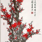 佛教寺廟刺繡畫