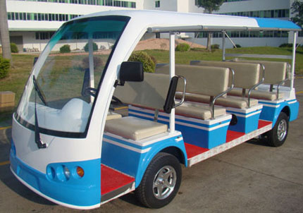 廣州電動觀光車，佛山觀光游覽車，清遠(yuǎn)會所觀光車原始圖片2