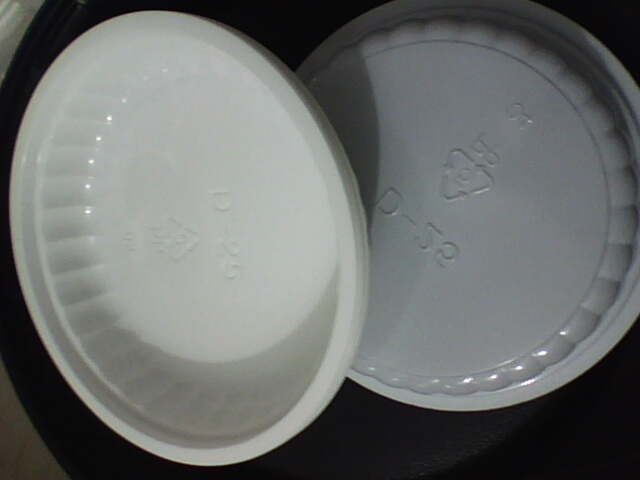 一次性環(huán)保菜碟 2.5厘米高