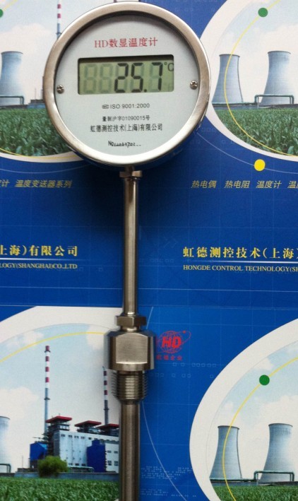 數顯雙金屬溫度計虹德測控供應  